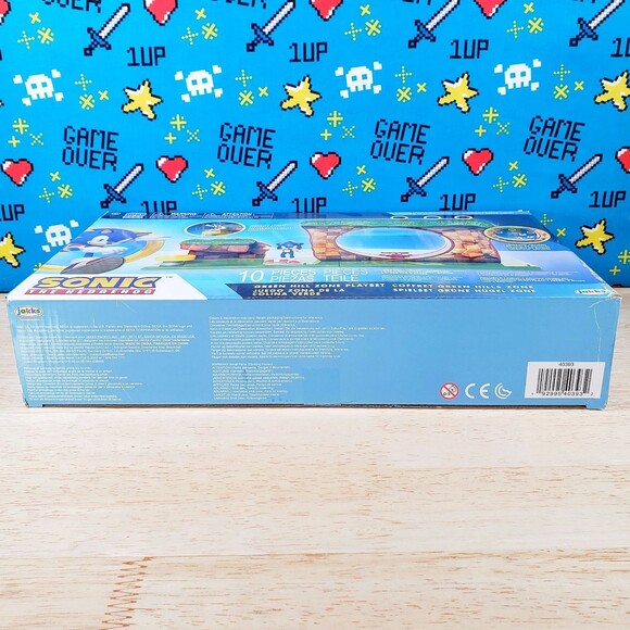 Sonic The Hedgehog GREEN HILL ZONE 10 Piece GO SEGA 2020 Playset Jakks Pacific - Picture 7 of 10